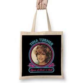 Humuts Tina Turner Queen Of Rock N Roll Bez Kadın Günlük Çanta