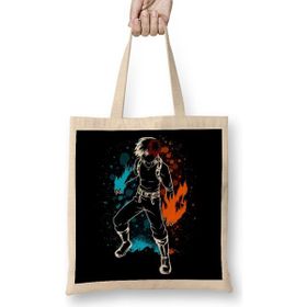 Humuts Todoroki Shoto My Hero Academia Bez Uzun Saplı Açık Bej Rengi Çanta