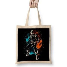 Humuts Todoroki Shoto My Hero Academia Bez Uzun Saplı Açık Bej Rengi Çanta