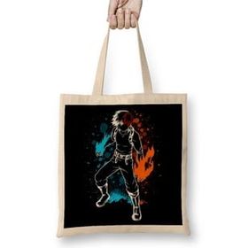 Humuts Todoroki Shoto My Hero Academia Bez Uzun Saplı Açık Bej Rengi Çanta