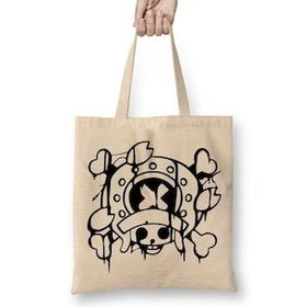 Humuts Tony Tony Chopper One Piece Bez Uzun Saplı Açık Bej Rengi Çanta