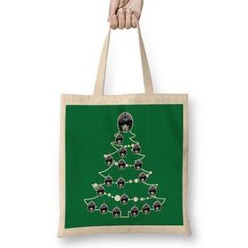 Humuts Top Gun Maverick Christmas Tree Baubles Bez Uzun Saplı Açık Bej Rengi Çanta