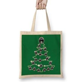 Humuts Top Gun Maverick Christmas Tree Baubles Bez Uzun Saplı Açık Bej Rengi Çanta