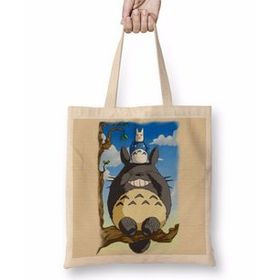 Humuts Totoro 02 Bez Uzun Saplı Açık Bej Rengi Çanta