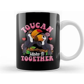 Humuts Toucan Do It Funny You Can Do It Pun Thumbs Up Kupa Bardak