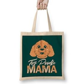 Humuts Toy Poodle Mama Bez Kadın Günlük Çanta