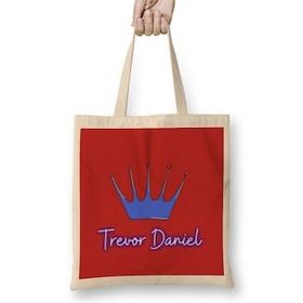 Humuts Trevor Daniel Logo Bez Çanta