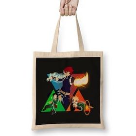 Humuts Trio Hero Shoto Todoroki Katsuki Bakugo Izuku Midoriya My Hero Academia Bez Çanta