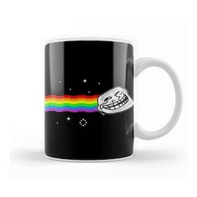 Humuts Troll Face Nyan Cat Meme Kupa Bardak