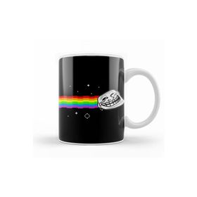 Humuts Troll Face Nyan Cat Meme Kupa Bardak