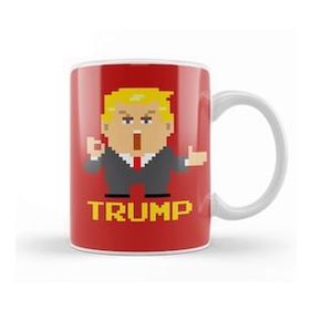 Humuts Trump Simplified Pixel President Kupa