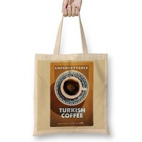 Humuts Türk Kahvesi Bez Kadın Günlük Çanta