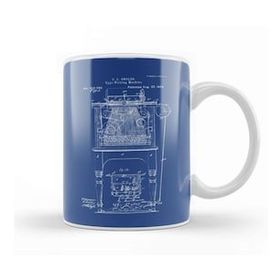 Humuts Typewriter Patent Blueprint Sholes Kupa