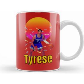 Humuts Tyrese Haliburton Vintage Art Legend Basketball Gift Kupa