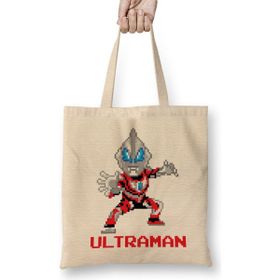 Humuts Ultraman Pixel Characters Bez Kadın Günlük Çanta