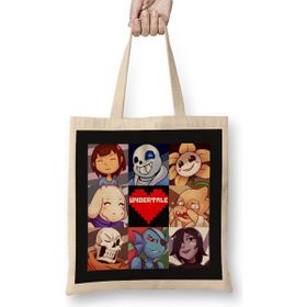 Humuts Undertale Friends 01 Bez Kadın Günlük Çanta