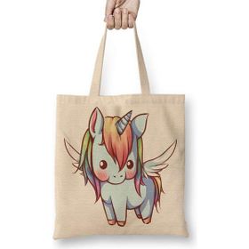 Humuts Unicorn Anime Cartoon Sevimli Cute Bez Kadın Günlük Çanta
