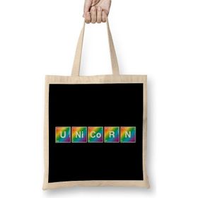Humuts Unicorn Periodic Table Rainbow Bez Çanta