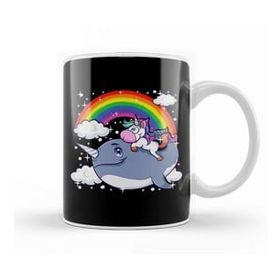 Humuts Unicorn Riding Narwhal Adorable Unicorn Of The Sea Kupa