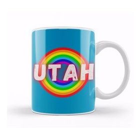 Humuts Utah Vintage Rainbow Style Kupa