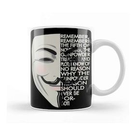 Humuts V For Vendetta Typography Kupa