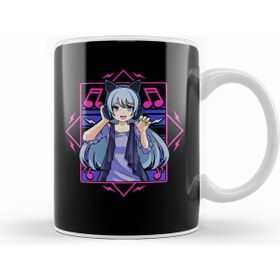 Humuts Vaporwave Japanese Anime Girl Headphones Punk Kawaii Manga Kupa