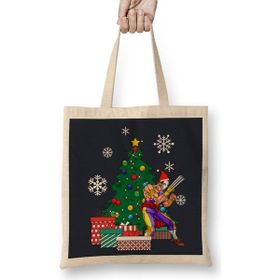 Humuts Vega Around The Christmas Tree Street Fighter Uzun Saplı Bez Çanta