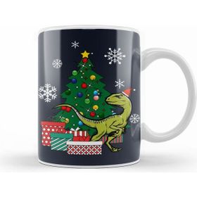 Humuts Velociraptor Around The Christmas Tree Kupa