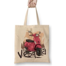 Humuts Vespa Classic Life Is A Journey Vespa Lover Bez Çanta