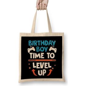 Humuts Video Games Time To Level Up Birthday Boy Bez Çanta