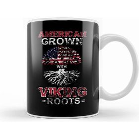 Humuts Vintage American Grown With Viking Roots Norse Kupa