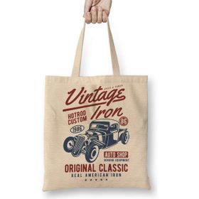 Humuts Vintage Iron Bez Çanta
