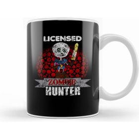 Humuts Vintage Licensed Zombie Hunter Skeleton Halloween Kupa