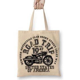 Humuts Vintage Motosiklet Bez Çanta