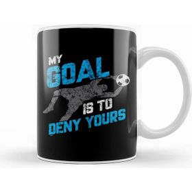 Humuts Vintage My Goal Is To Deny Yours Soccer Goalie Kupa