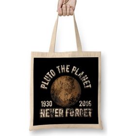 Humuts Vintage Pluto (1930 2006) Never Forget Distressed Bez Çanta