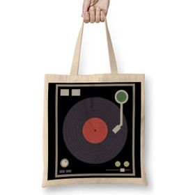 Humuts Vintage Record Player Vinyl Record Turntable Bez Çanta