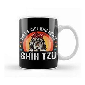 Humuts Vintage Shih Tzu Dog Design For Dog Lover Kupa
