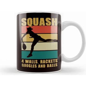 Humuts Vintage Squash Player Racket Indoor Tennis Match Trainer Kupa