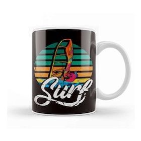 Humuts Vintage Windsurfer Retro Windsurfing Ocean Wave Surfing Kupa