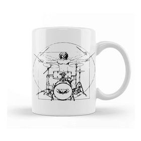 Humuts Vitruvian Man Drum Kit Black Lines Kupa