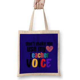 Humuts Vteacher Gift-Learning Inspire-Science Student School-Inspirational Women Men Bez Çanta