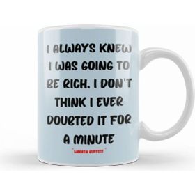 Humuts Warren Buffett Quotes Entrepreneurs Motivation Inspiration Success Work Gift Kupa