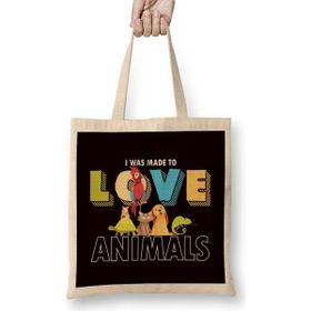 Humuts Was Made Love Animals Pet Dog Cat Animal Care Rescue Welfare Bez Çanta