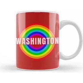 Humuts Washington Vvintage Retro Rainbow Style Kupa