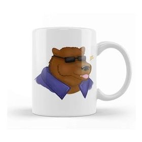 Humuts We Bare Bears Panda Grizz Kupa
