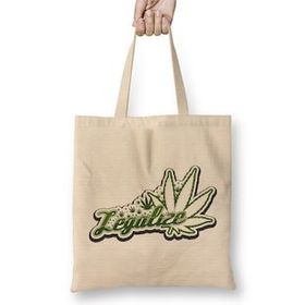 Humuts Weed Legalize It Marijuana Cannabis 01 Bez Uzun Saplı Açık Bej Rengi Çanta