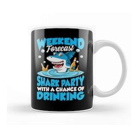 Humuts Weekend Forecast Shark Party Chance Of Drinking Kupa