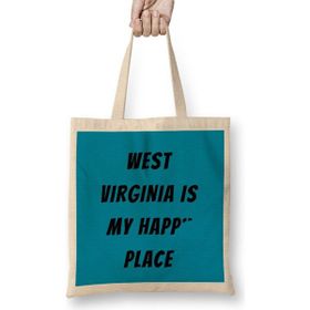 Humuts West Virginia Quote Bez Uzun Saplı Açık Bej Rengi Çanta