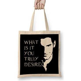 Humuts What Is It You Truly Desire Lucifer 03 Bez Uzun Saplı Açık Bej Rengi Çanta